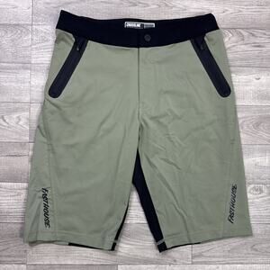 Fasthouse Crossline 2 Velocity Mountain Bike Shorts Green Black sz 30
